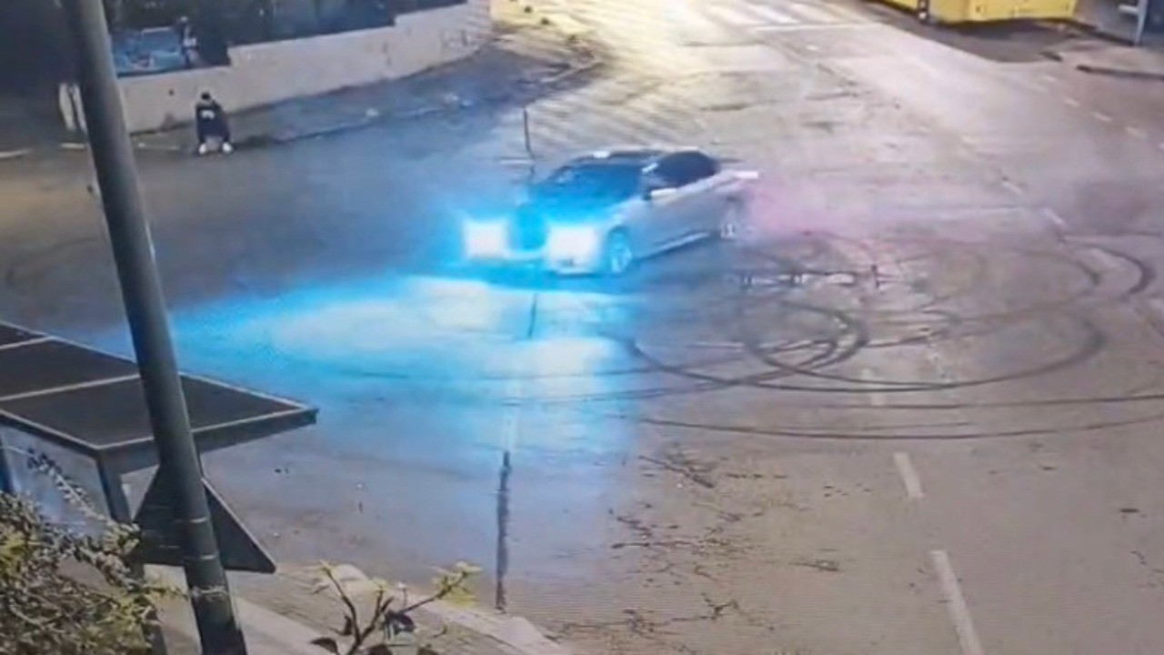 Drift attı, 47 bin 385 lira ceza kesildi