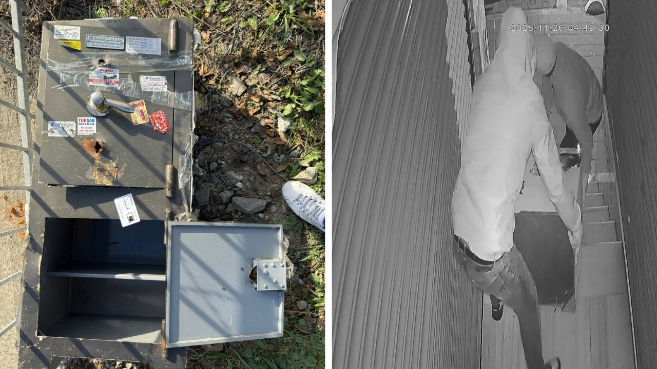 Fatih'te çalınan 200 kiloluk kasa Başakşehir'de bulundu