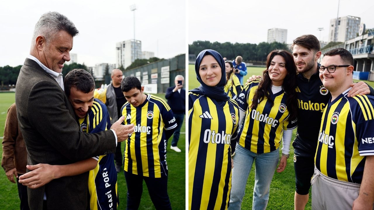 Fenerbahçe özel çocuklarla buluştu