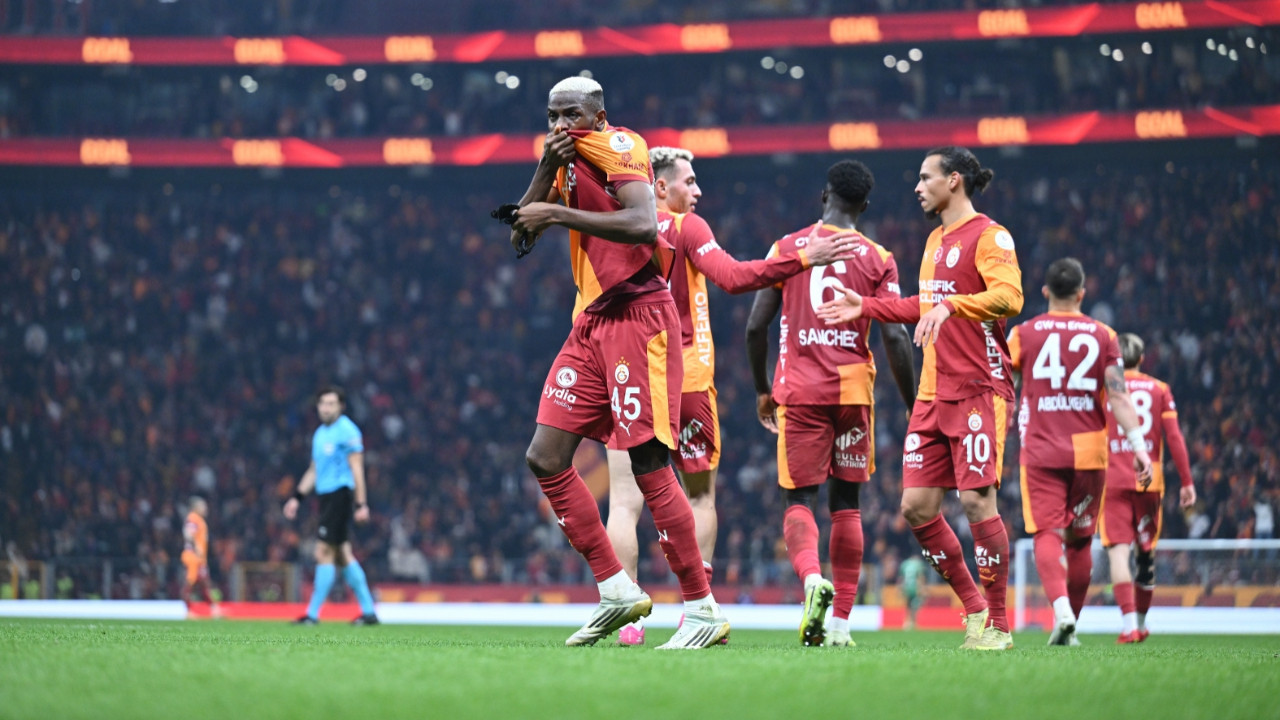 Galatasaray'ı Victor Osimhen kurtardı: Samsunspor'u yıkan röveşata: 3-2
