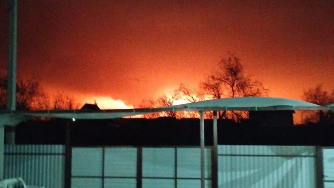 Ukrayna, Rus limanını vurdu