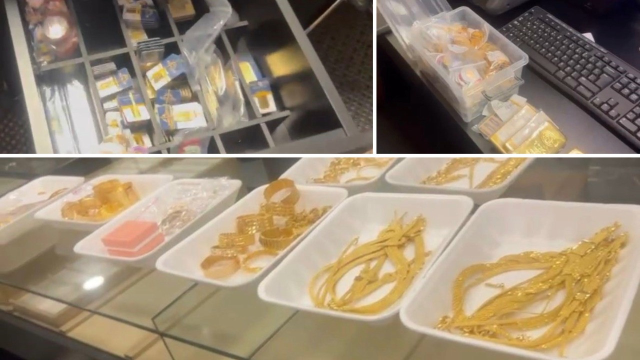 Adliyenin emanet kasasından çalınan altınların fotoğrafı ortaya çıktı