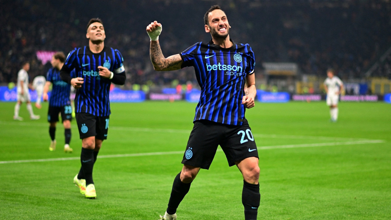 Hakan Çalhanoğlu yıldızlaştı, Inter farklı kazandı: 4-0
