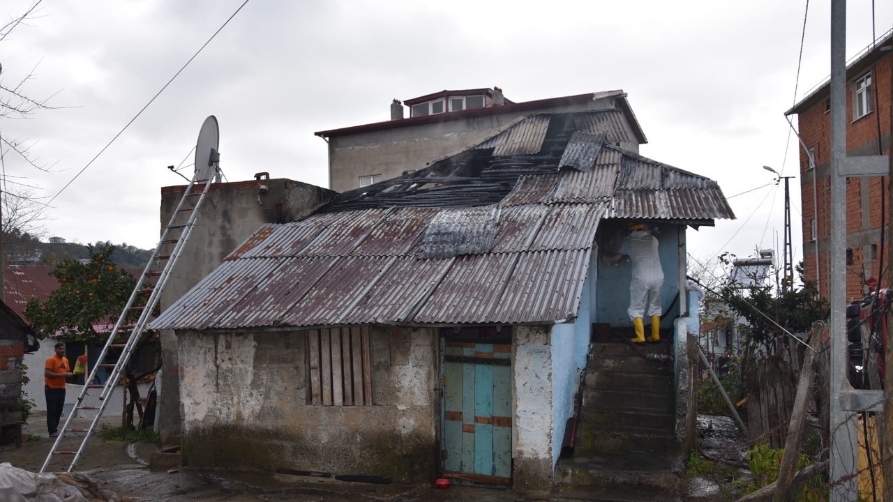 Giresun'da evde çıkan yangında bir kişi hayatını k…
