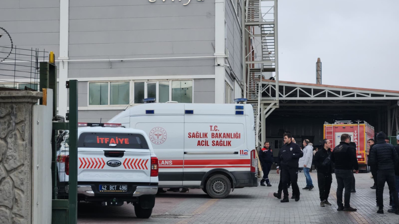 Şekerleme fabrikasında patlama