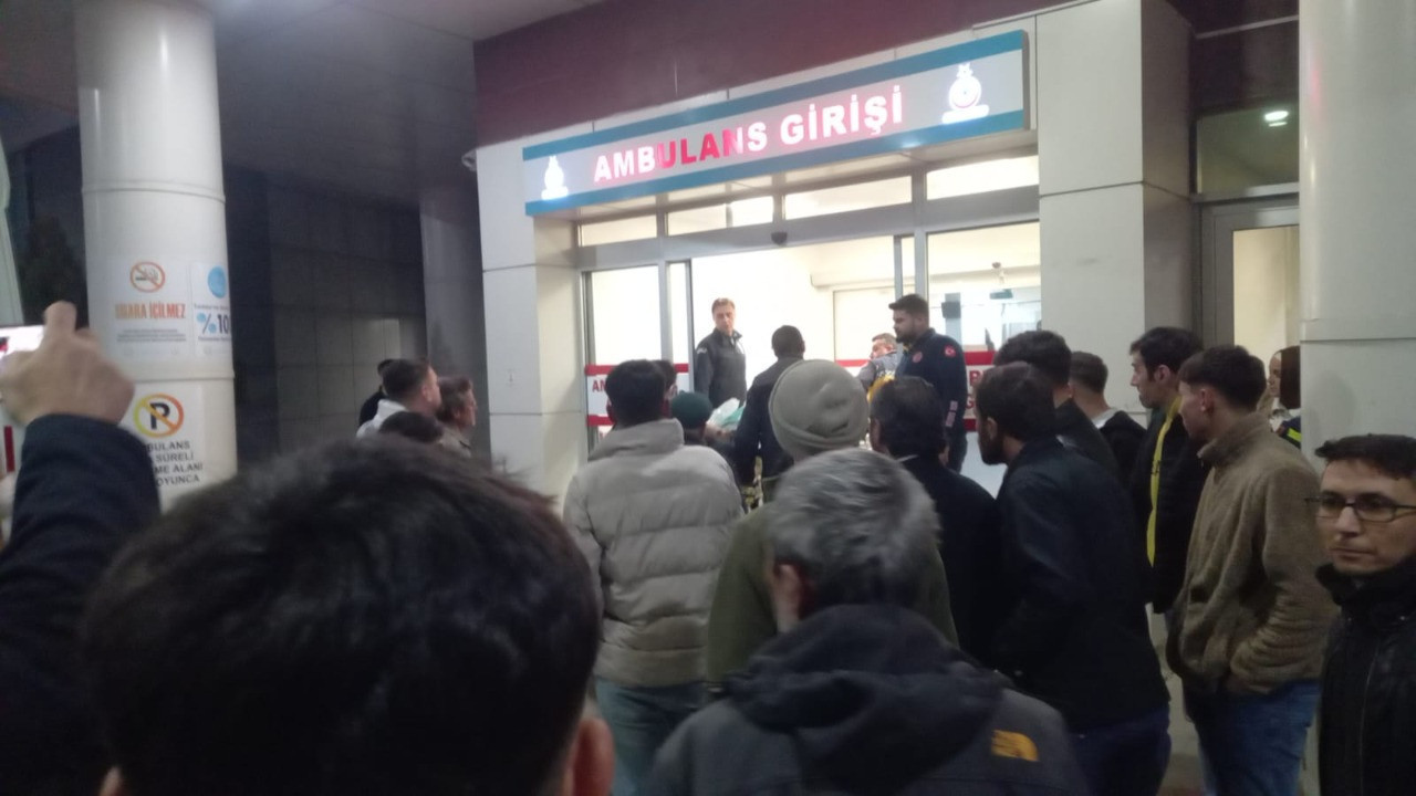 Zehirlenen 7 maden işçisi hastaneye kaldırıldı