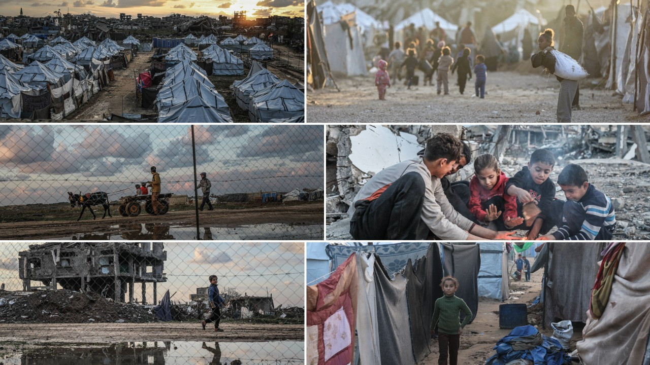 Yağmur Gazze'de 10 can aldı