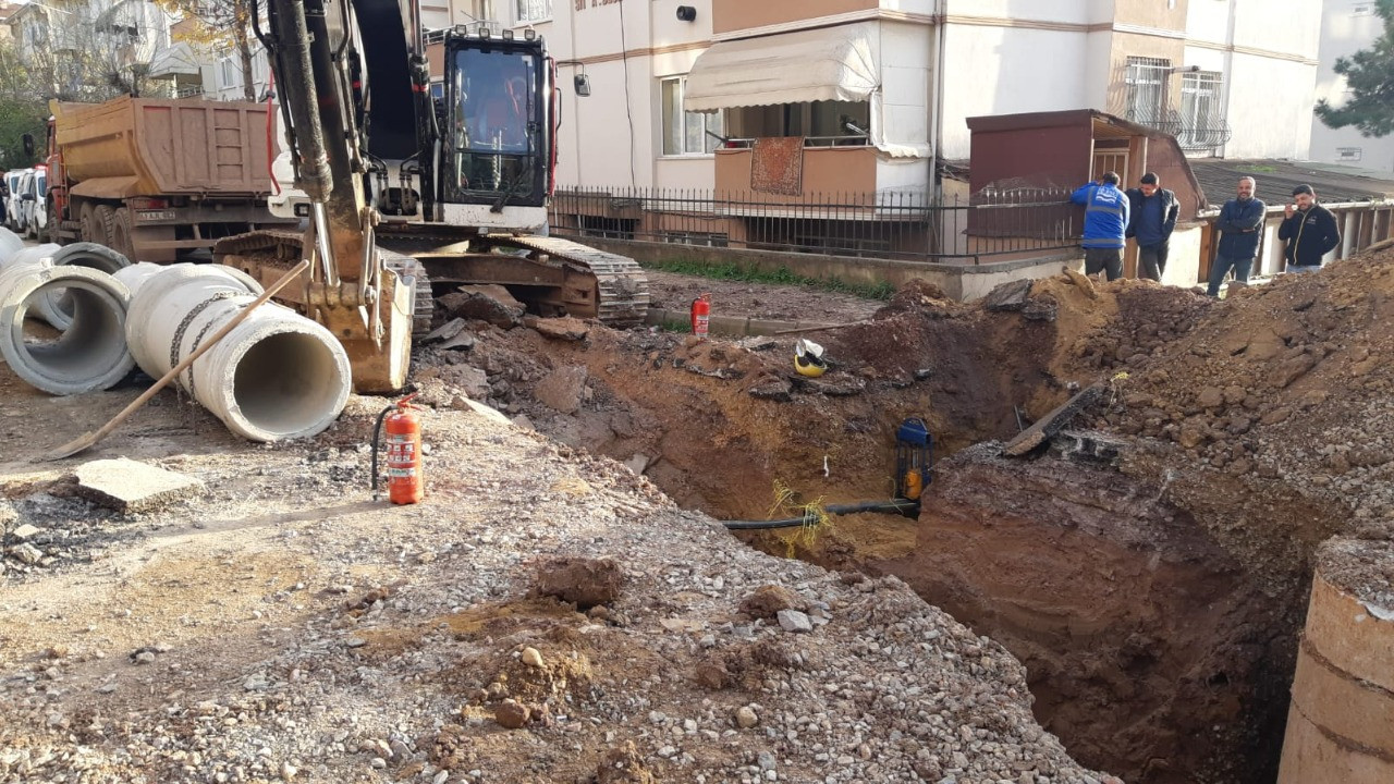 Kocaeli'de doğalgaz hattında sızıntı