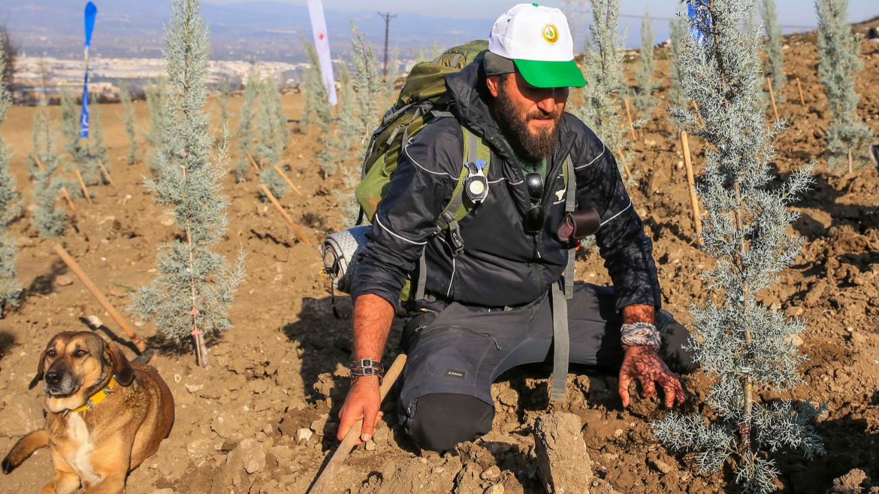 Türkiye’yi dolaştı, 81 ilin tamamında yeşil izler bıraktı