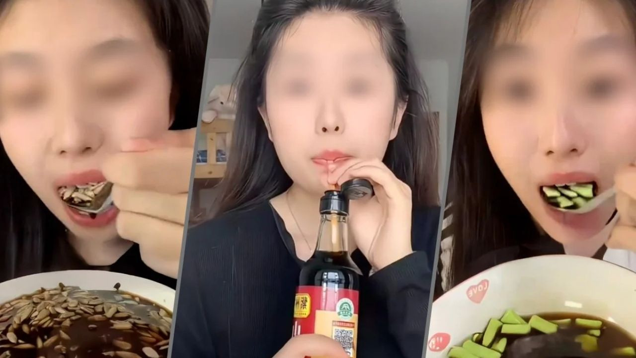 Canlı yayında riskli yemekler yedi, hesapları kapatıldı