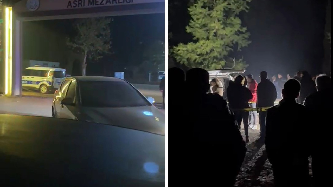 Mezarlıkta park halindeki otomobilde iki gencin cansız bedeni bulundu
