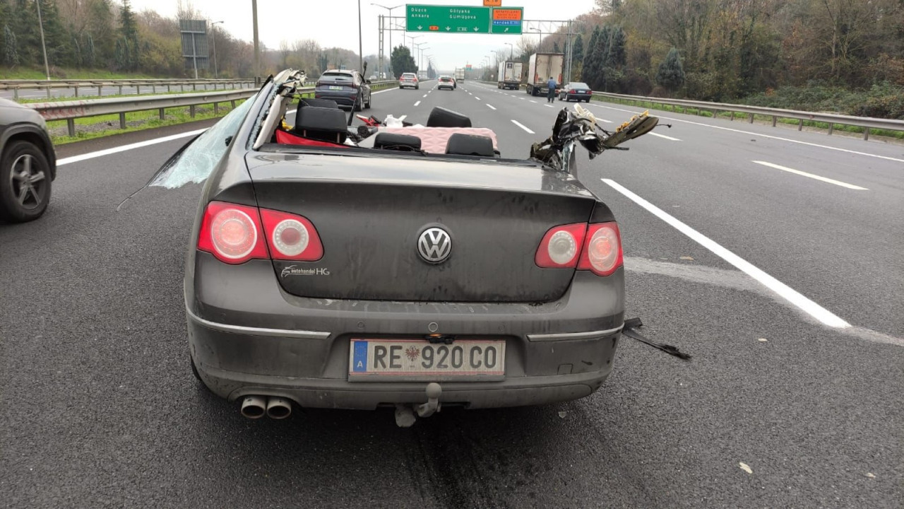 Sakarya'da korkunç kaza