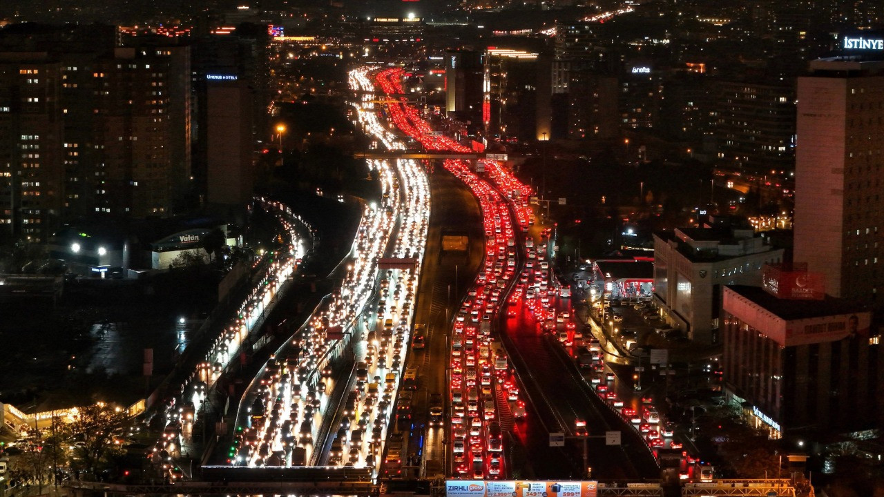 İstanbul'da trafik yüzde 90’a ulaştı