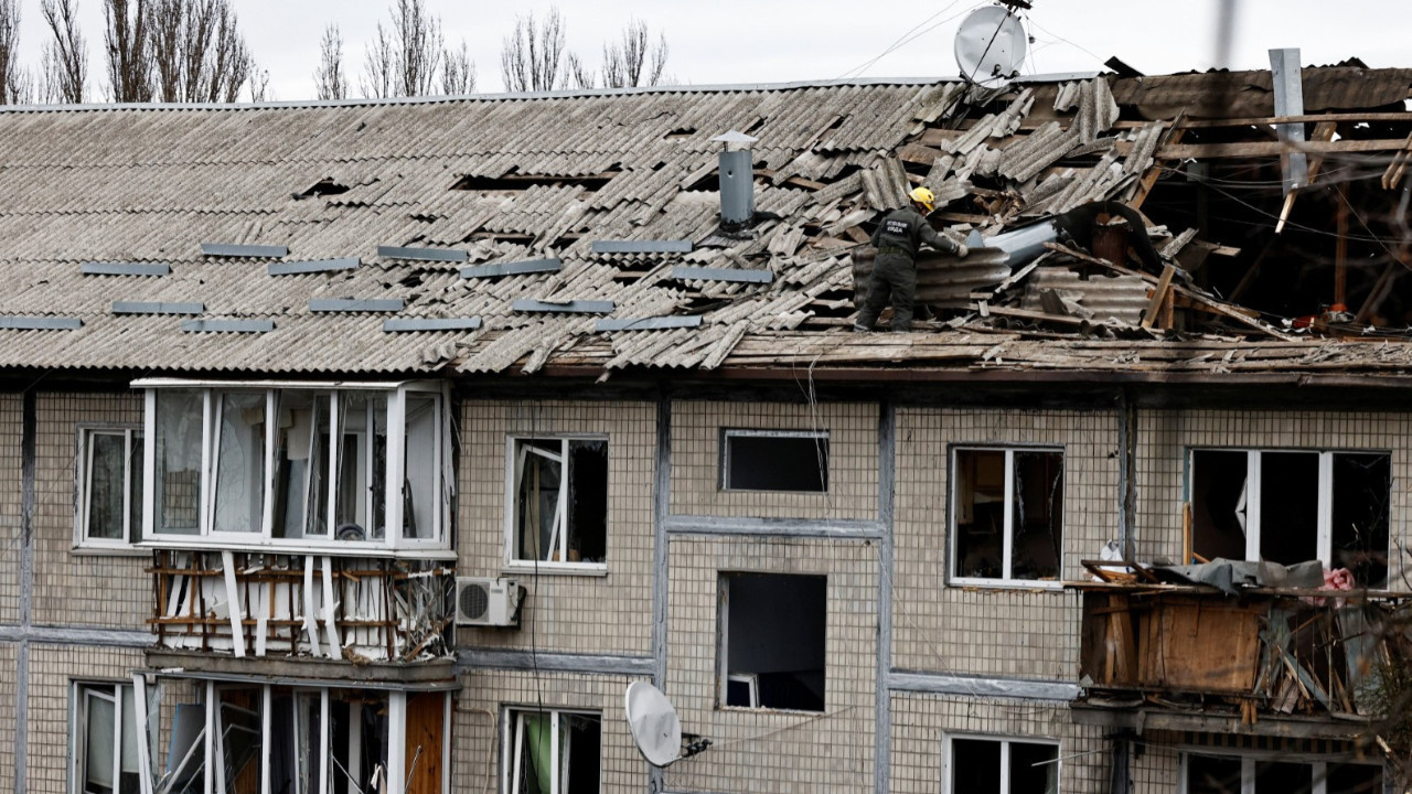 Ukrayna'ya yoğun hava saldırısı