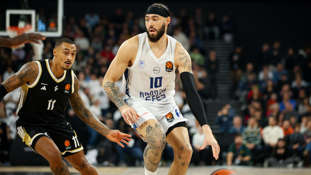 Anadolu Efes, ASVEL deplasmanında iki uzatma sonunda kaybetti: 103-99