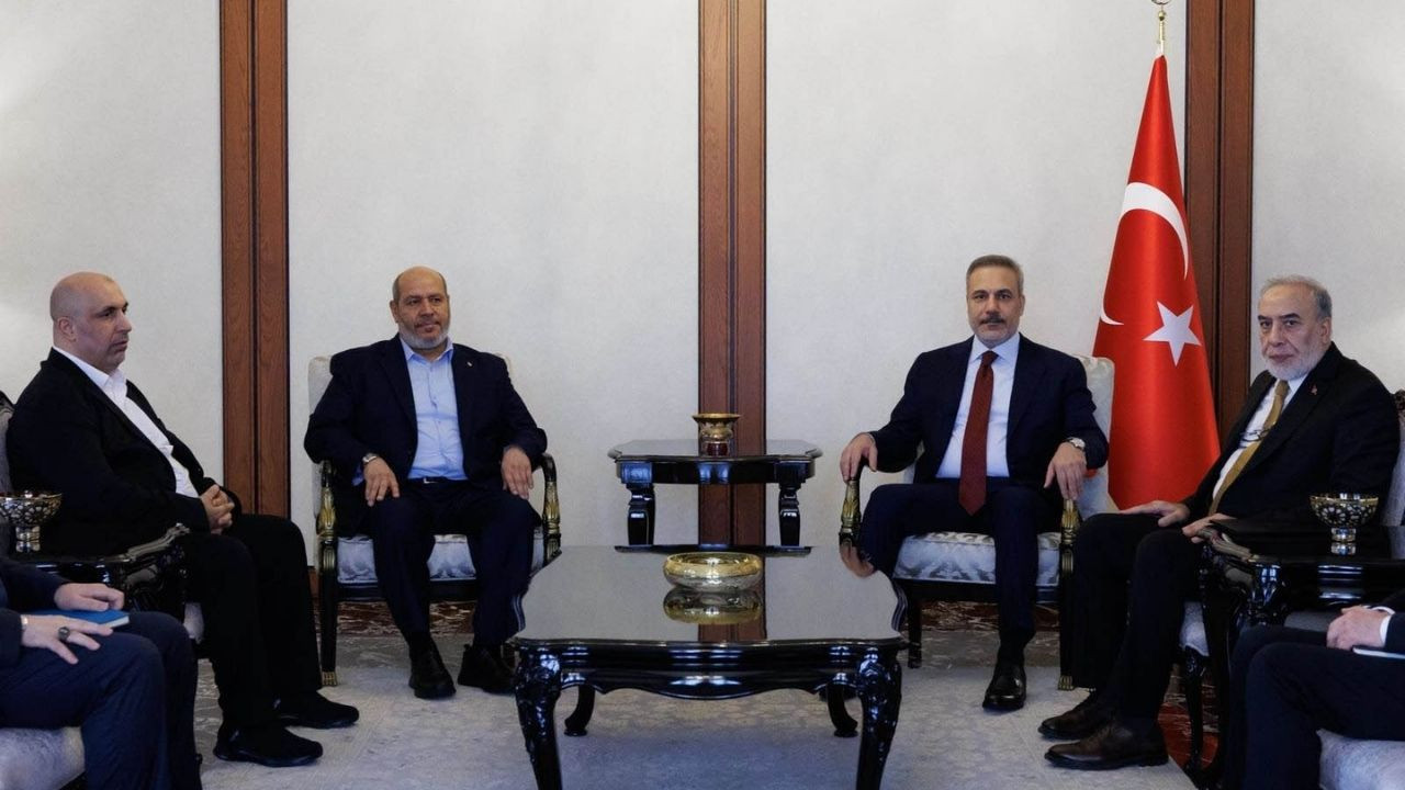 Ankara'da Gazze görüşmesi: Fidan, Hamas heyetiyle görüştü