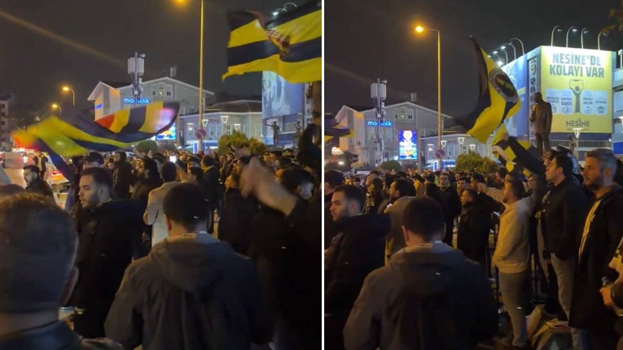 Fenerbahçe taraftarı Sadettin Saran için toplandı: Dik dur eğilme!