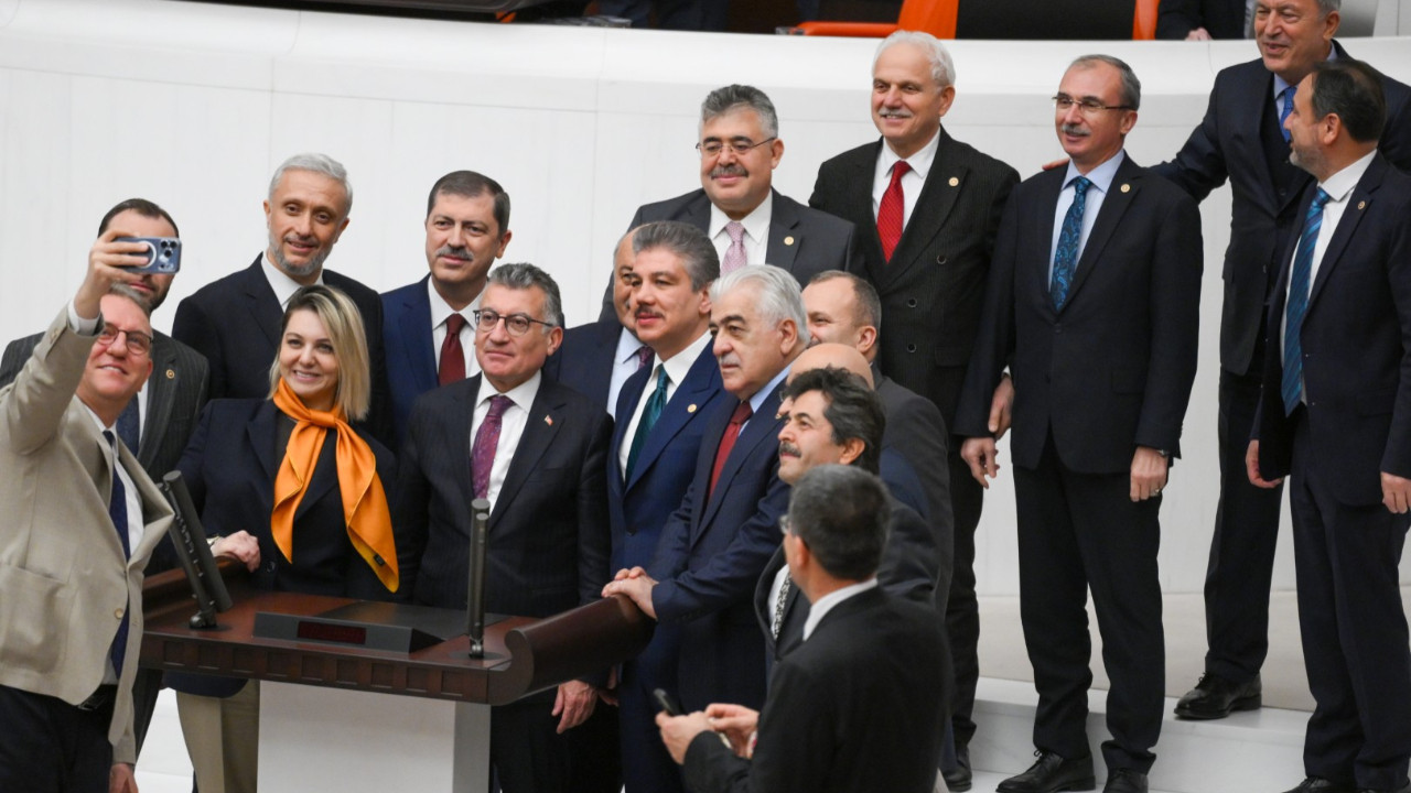 Meclis'te son selfie