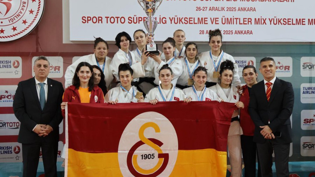 Judo Süper Lig'de şampiyon Galatasaray