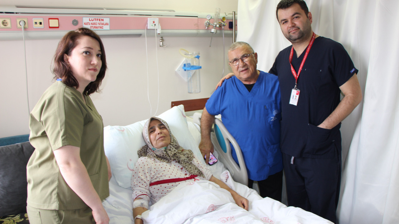 Karnı şişince fark etti: 6 kiloluk kitle çıktı