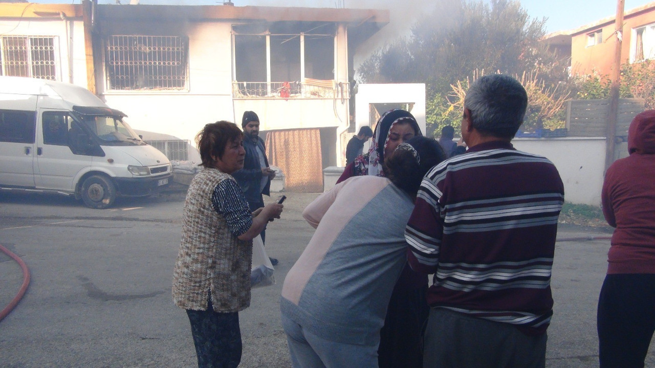 Mersin'de facia: İki çocuk yanarak öldü