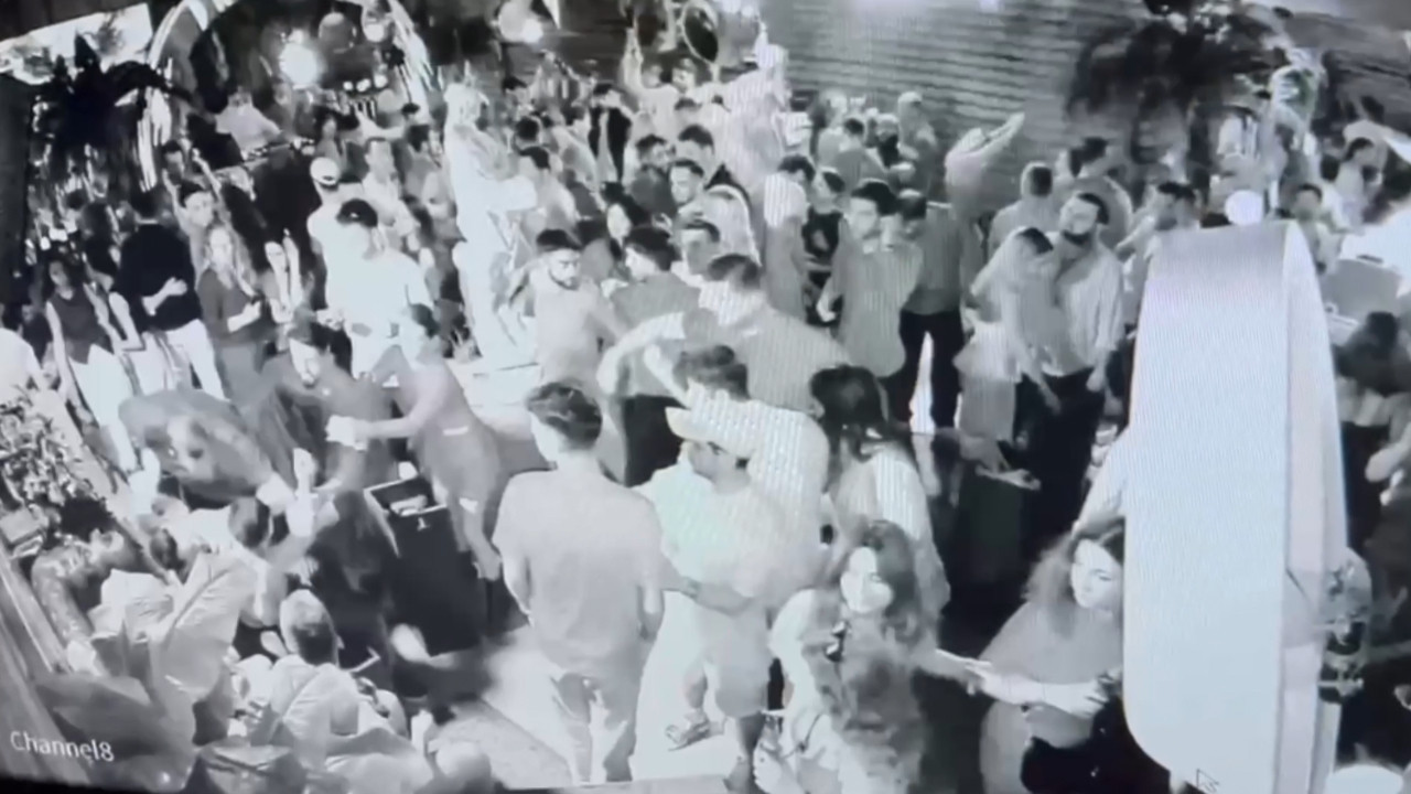 Barda kavga: Cam bardakla saldırdı, tutuklandı