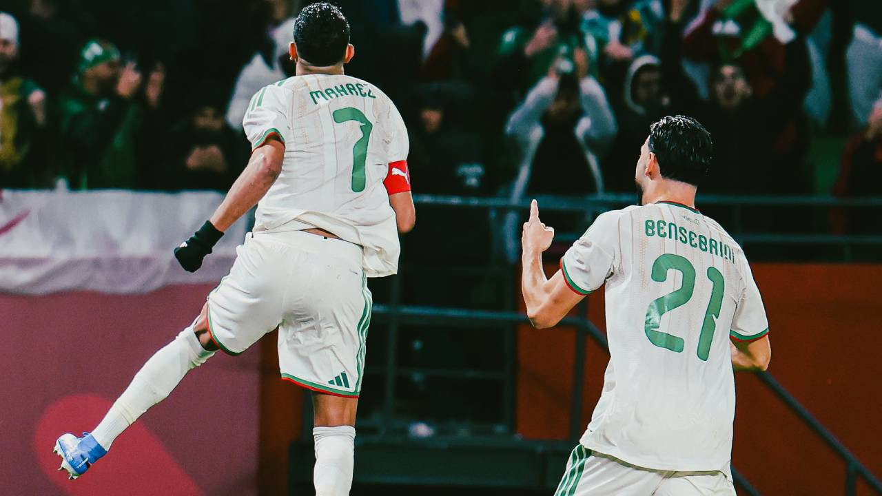 Cezayir, Riyad Mahrez'le son 16'da