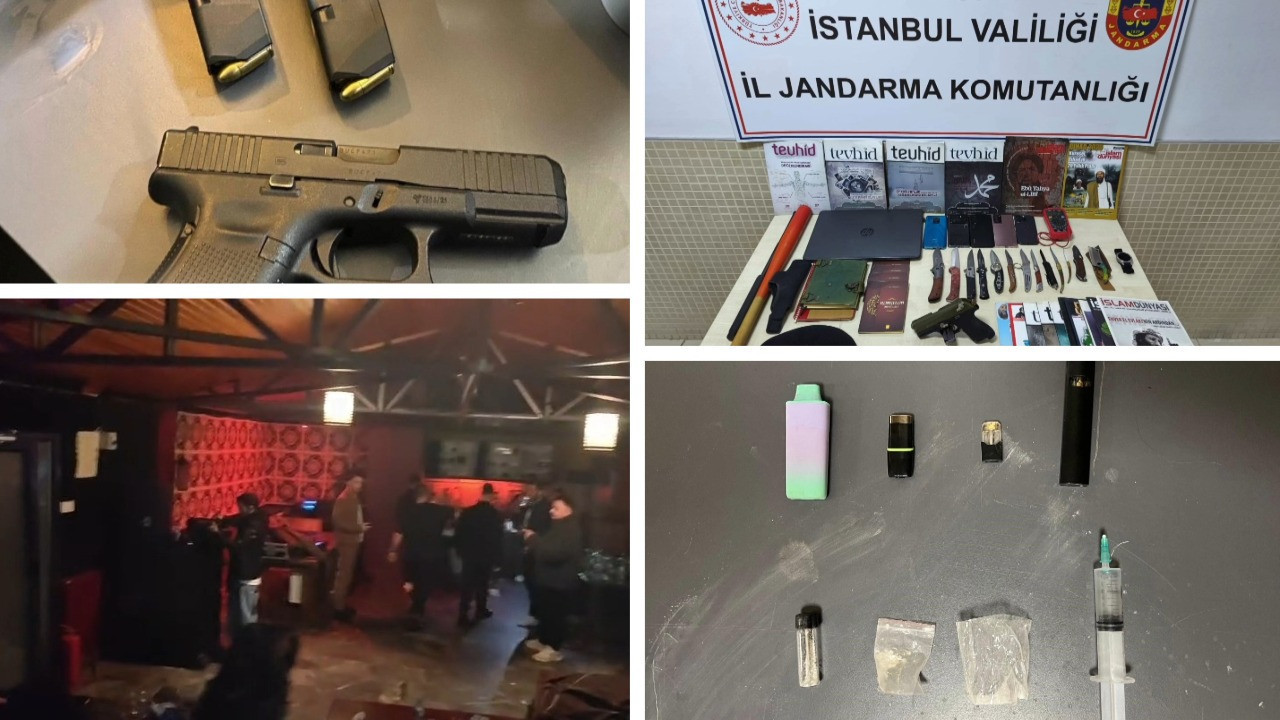 İstanbul'da otel ve barlara operasyon