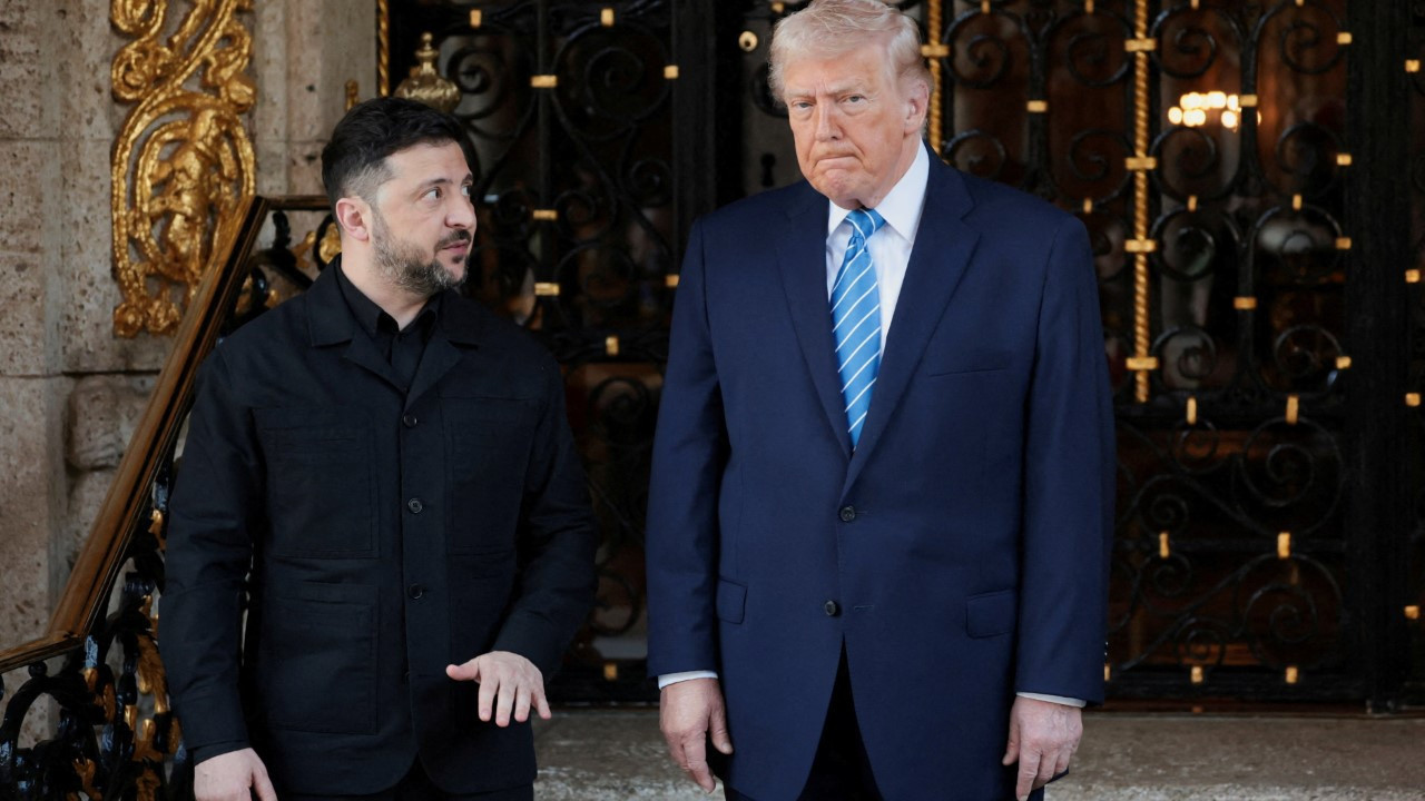 Trump, Zelenskiy ile bir araya geldi