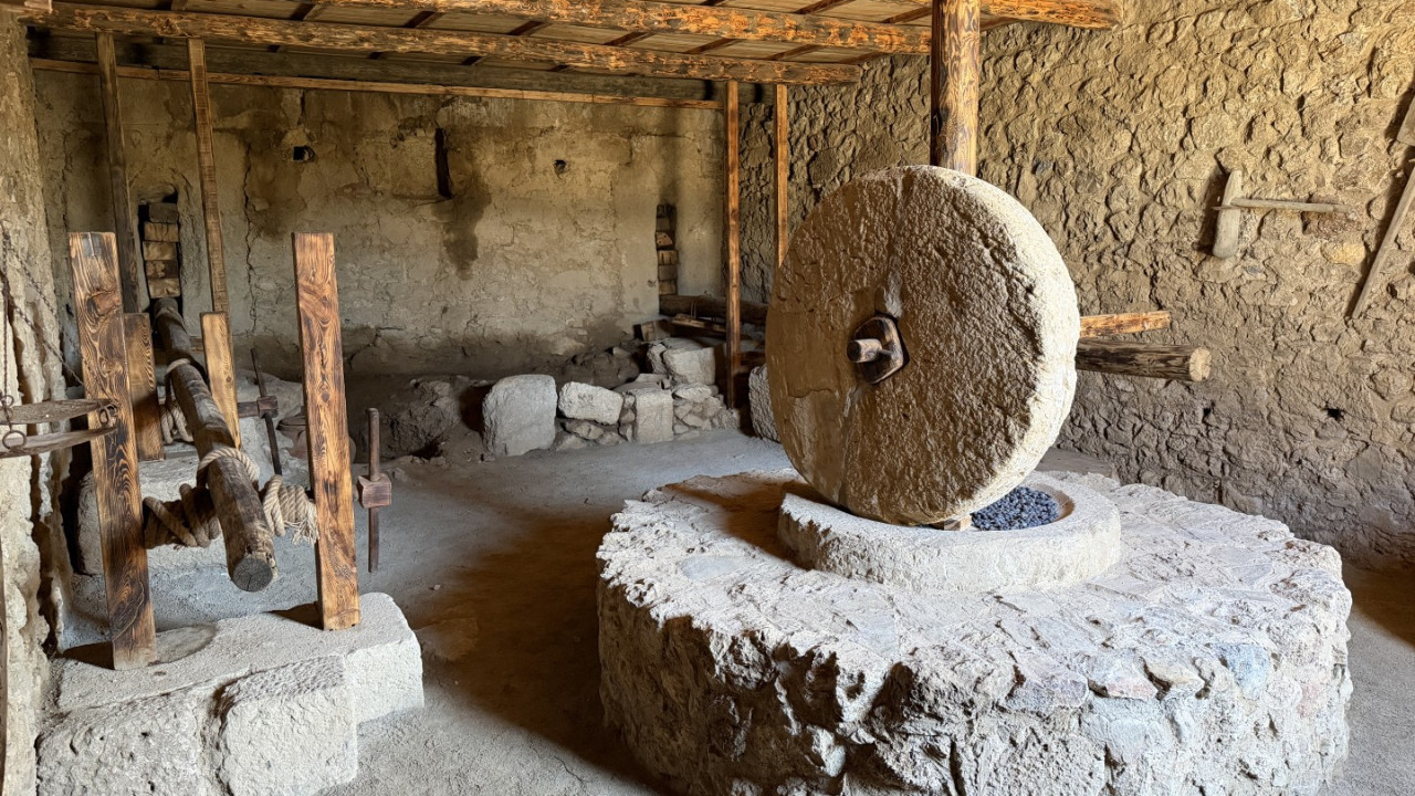 3 bin yıllık zeytinyağı üretim merkezi bulundu