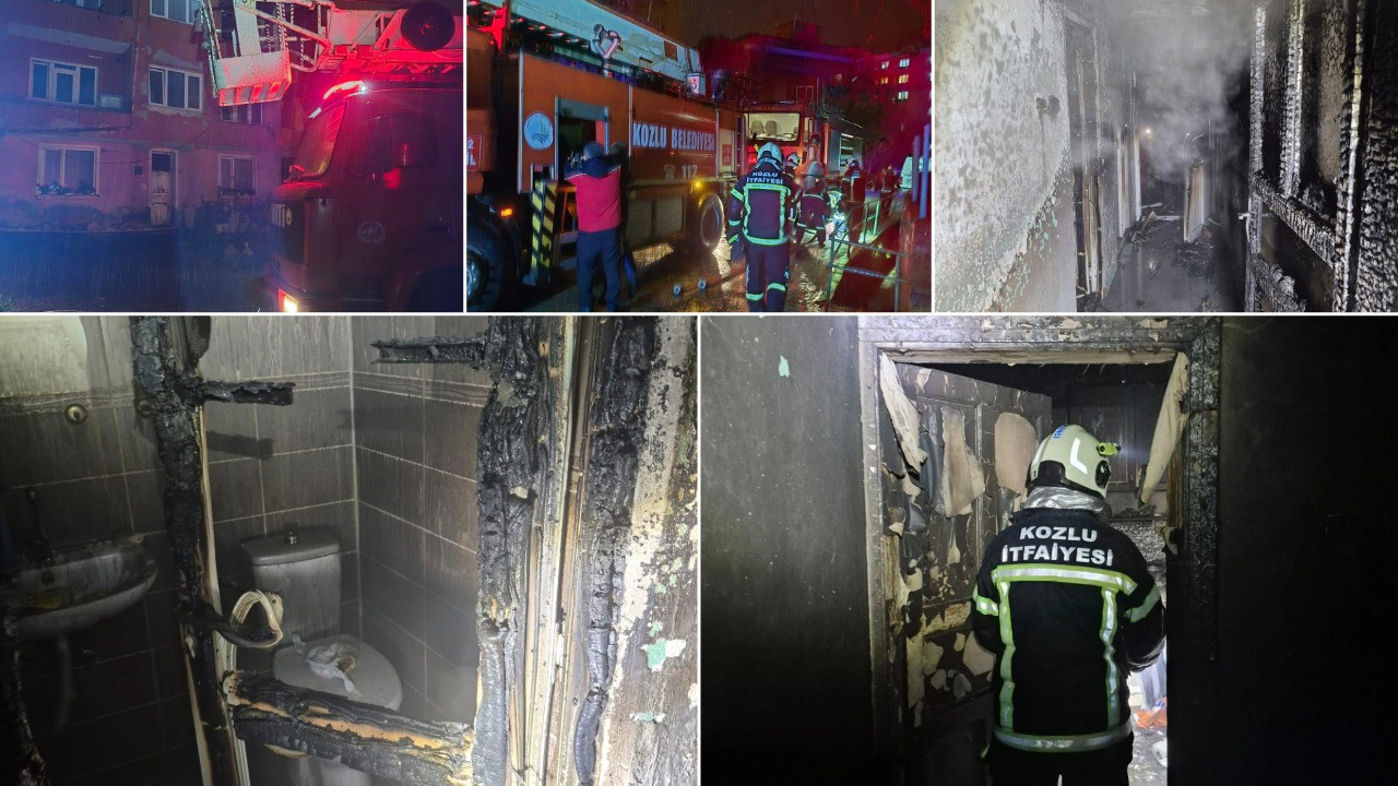 Korkutan yangın! İtfaiye ekipleri faciayı önledi