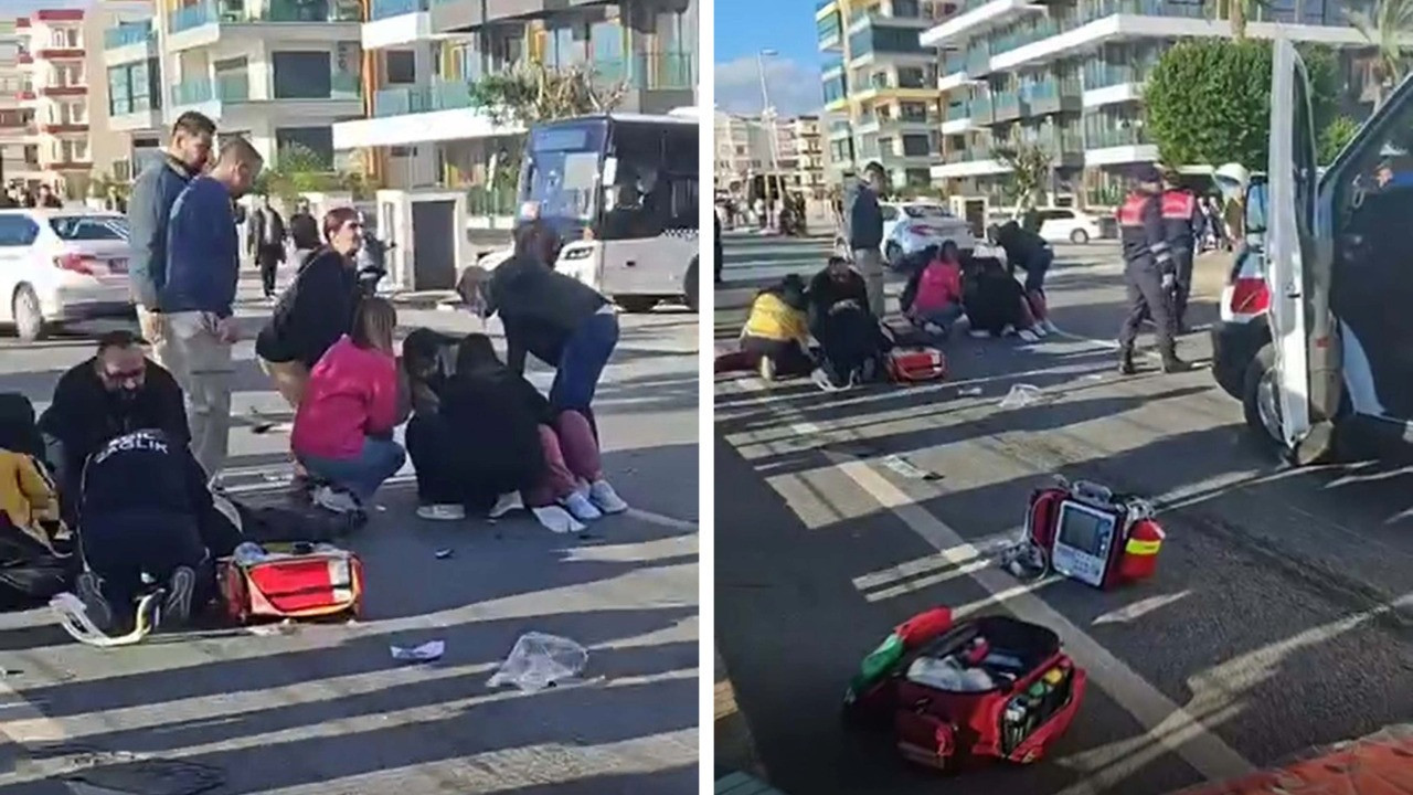 Otomobille üçteker çarpıştı: 2 ölü, 1 yaralı