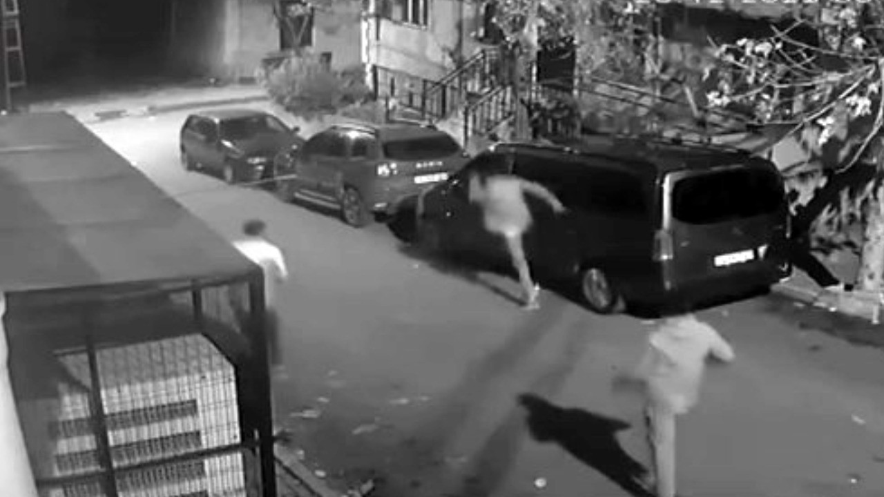 Park halindeki araçların aynalarını kırdı