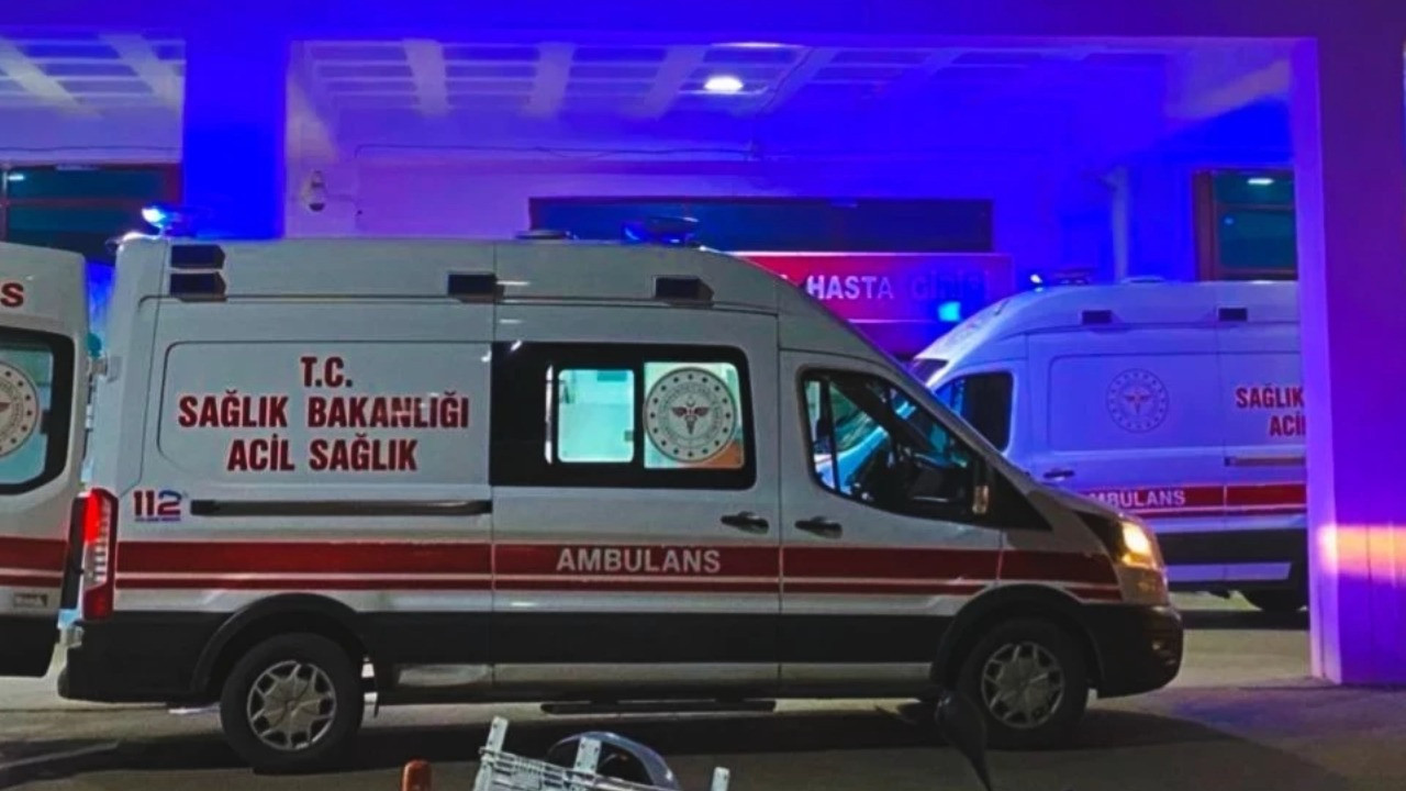 Hırsızlık yaptığı evde hastanelik oldu