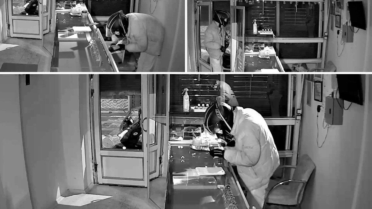 Telefon ışığıyla kuyumcu soymuştu, paralarla bakın ilk iş ne yapmış