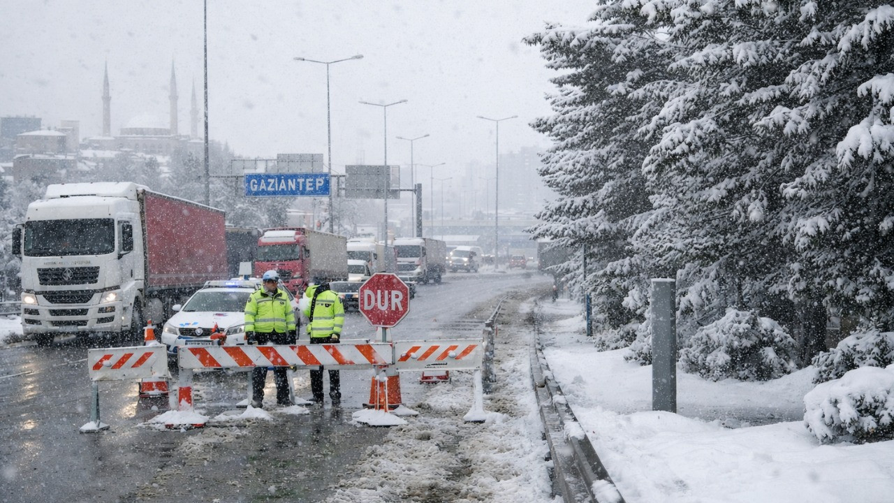 TIR ve kamyonların şehir merkezine girişi yasaklandı