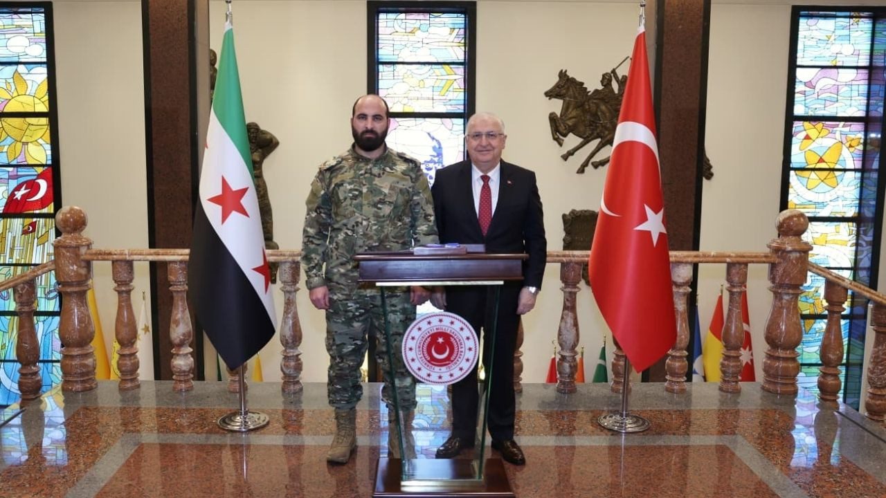 Yaşar Güler, Suriye Genelkurmay Başkanı ile bir araya geldi
