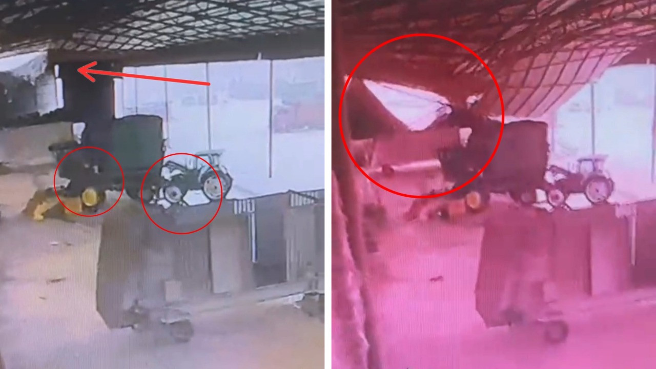 Diyarbakır'da fabrika çatısı çöktü