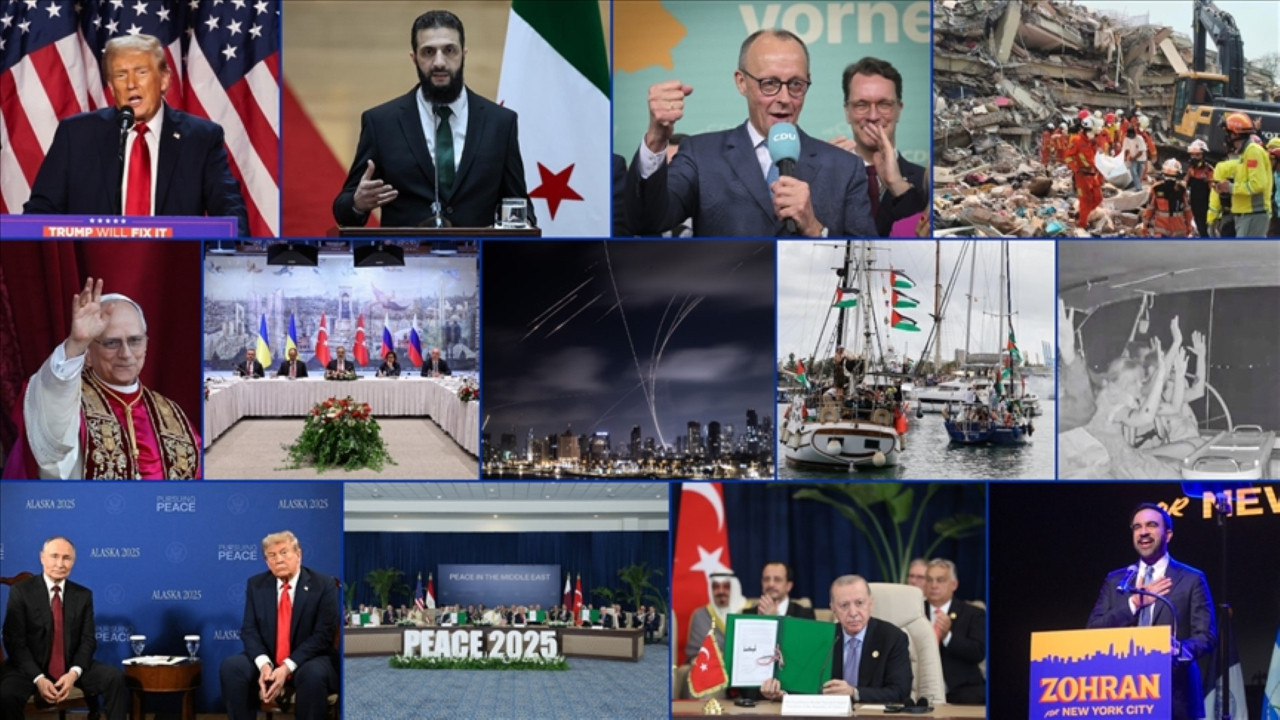 Dünyada 2025'in öne çıkan gelişmeleri: Savaşları bitirme çabası sürerken yeni krizler patlak verdi