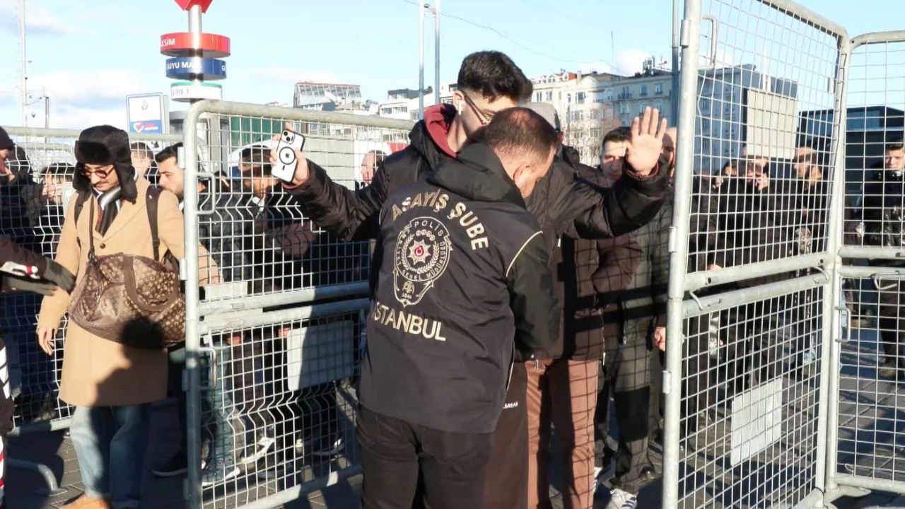 İstiklal Caddesi'nde güvenlik önlemleri artırıldı