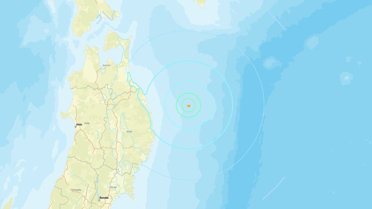 Japonya açıklarında 6 büyüklüğünde deprem