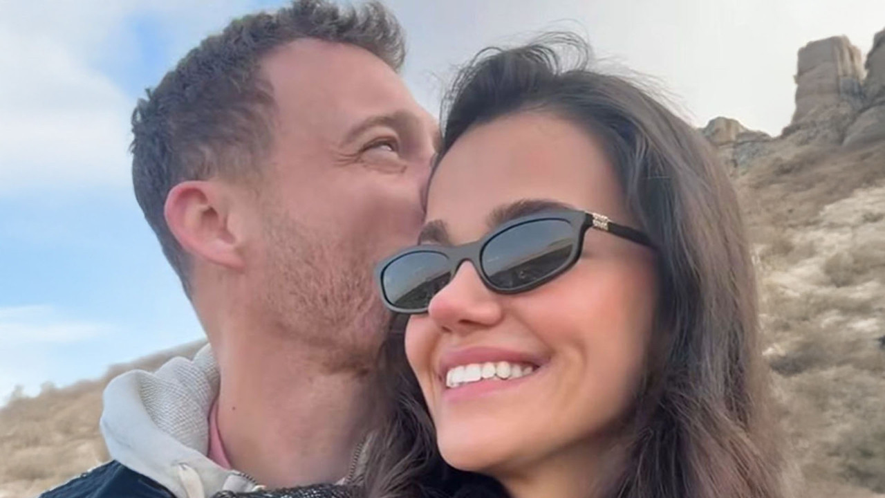Kerem Bürsin ile Selin Yağcıoğlu’ndan ilk aşk pozu