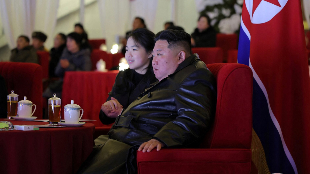 Kim Jong-un ailesiye yeni yıla girdi