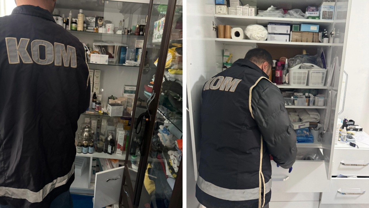 Kaçak kliniğe polis baskını