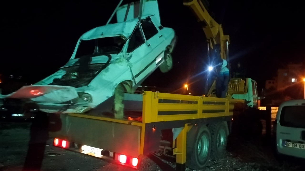 Otomobil 15 metreden düştü: 1 ölü