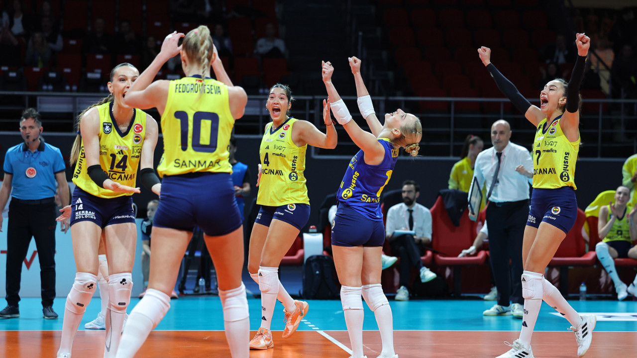 Fenerbahçe Medicana, Aras Kargo’yu rahat geçti: 3-0