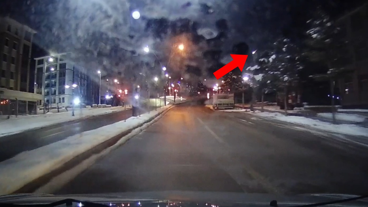 Malatya'da şaşırtan görüntü