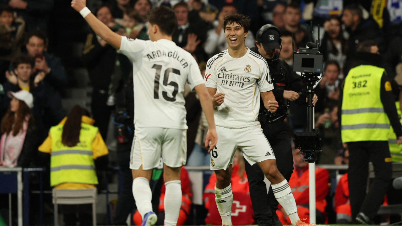 Real Madrid'den evinde 5 gollük şov: Arda Güler "ç…