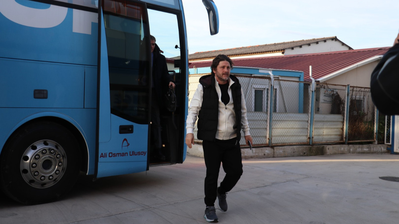 Trabzonspor, Galatasaray maçı için Gaziantep'e geldi