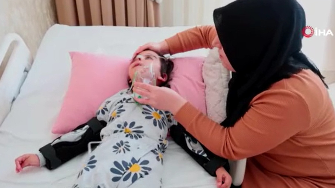 'Yanlış iğne' iddiası! 4 yaşındaki Mihra yatalak kaldı